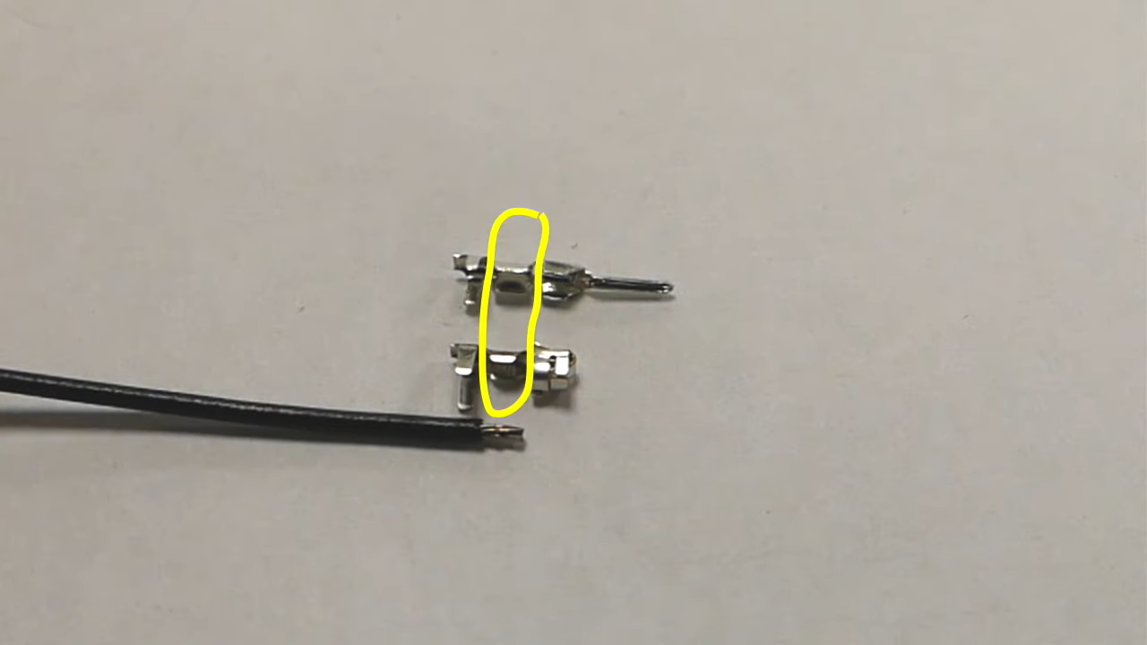 crimp terminal middle